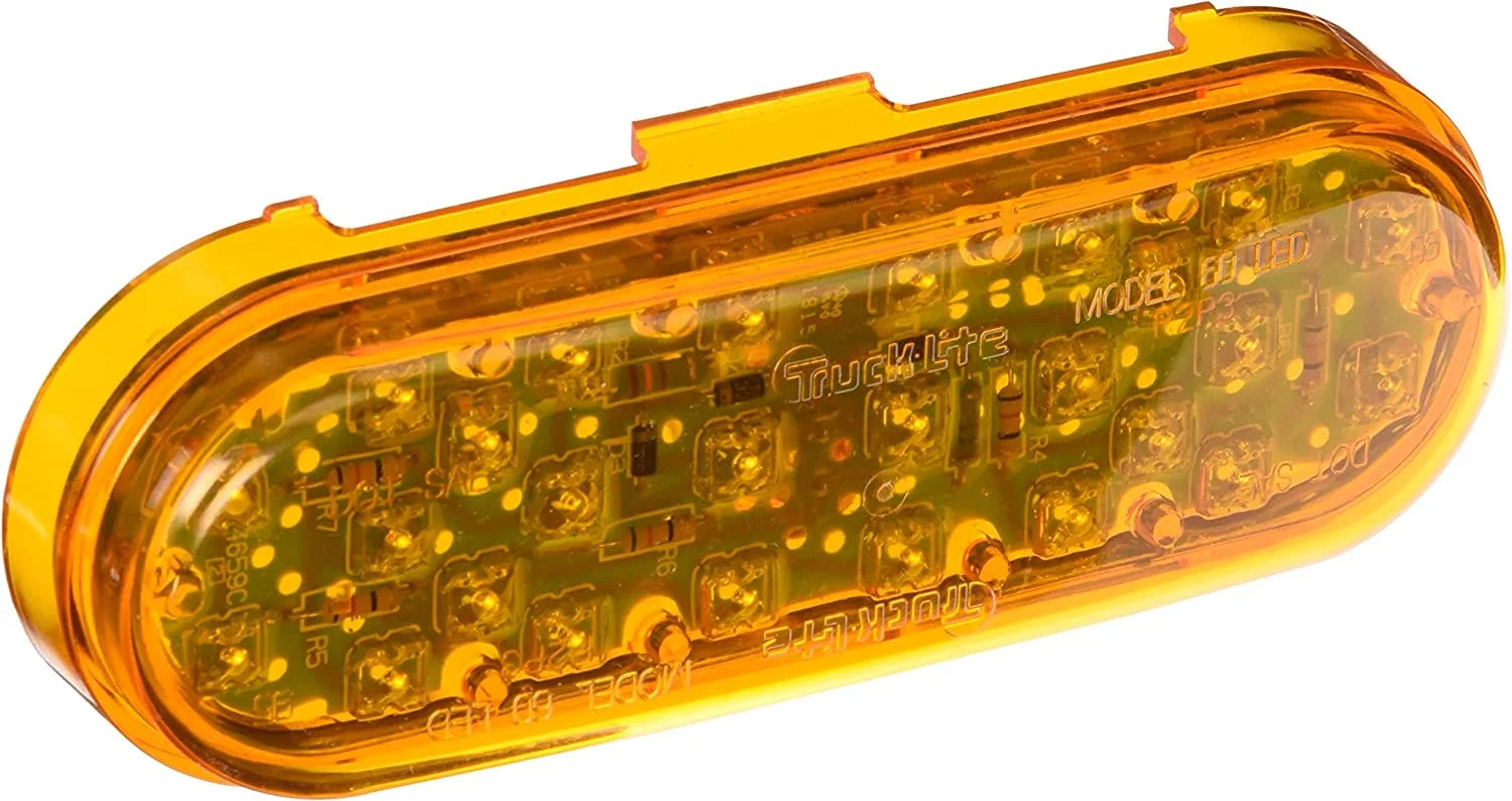 60275 Amber Oval Auxiliary/Turn Light