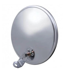 UP#60035 United Pacific Stainless Steel 8-1/2" Convex Mirror with Offset Mounting Stud
