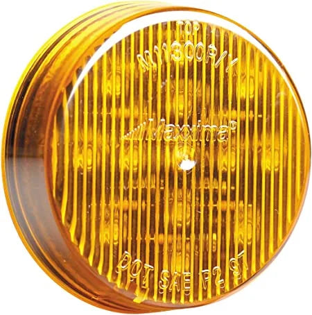 M11300Y Amber 2-1/2" Round Clearance Marker Light