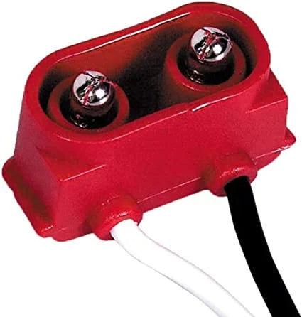 M50950 2-Pin Right Angle Clearance Marker Plug 6" Leads