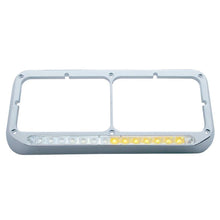 32505 Headlight Bezels w/LED Clear Lens