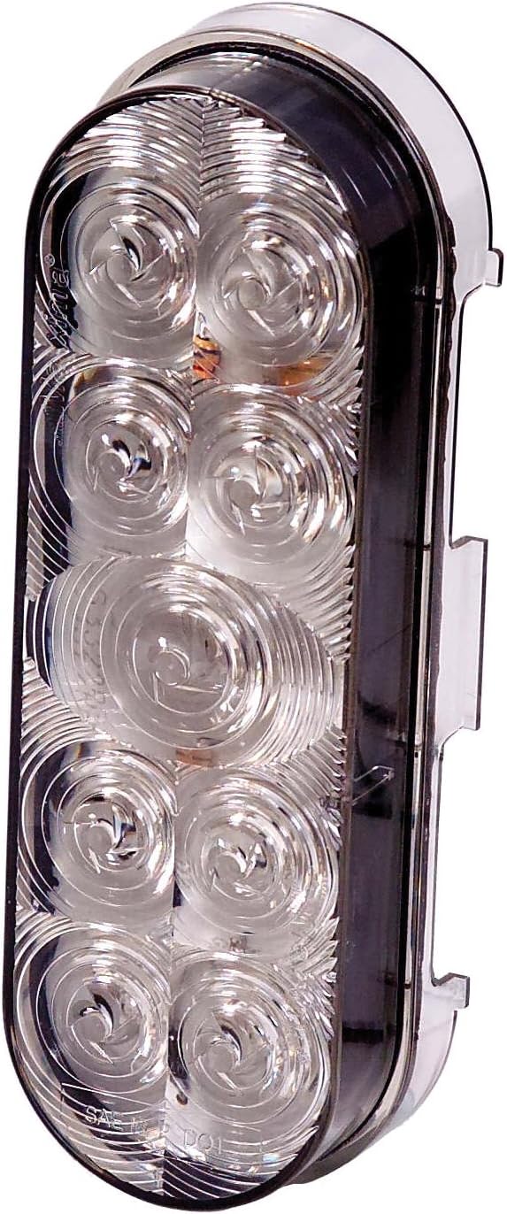 M63339YCL Oval Amber Clear