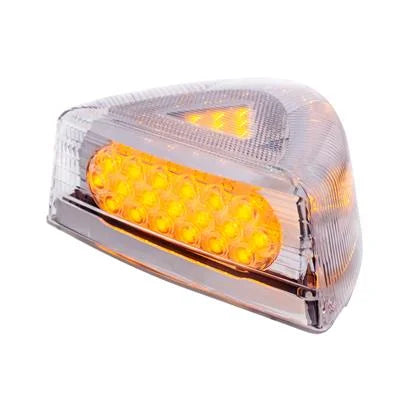 3943737 LED Turn Signal Light For  Peterbilt  Amber LED/Clear Lens
