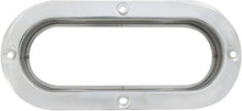 87146 S.S. Flange Mount Bezel for Oval Light