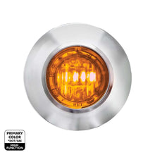 UP#36192 United Pacific Amber and White LED Dual Fury Color Mini Clearance Marker Light