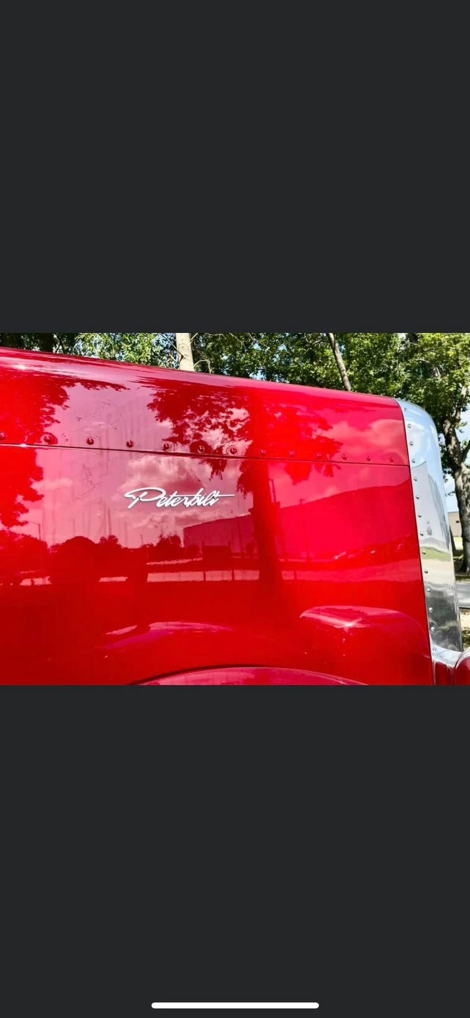 Peterbilt Script OEM Replacement Emblem