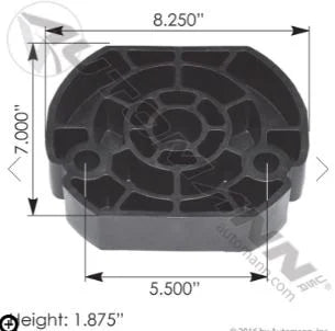 MHS758 Airbag Spacer 1-7/8in
