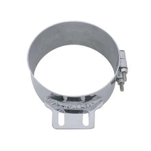 8" Stainless Steel Butt Joint Exhaust Clamp - Straight Bracket