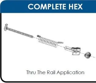 K0208 Hex Chrome Underbody (Driver Side)