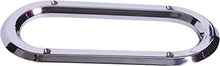 M50605 6 Plastic Chrome Oval Grommet Cover