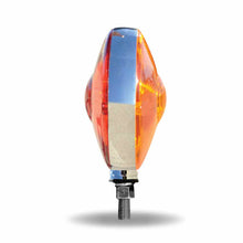 TLED-DFO Amber / Red Turn Signal & Marker “Ol-Skul” Double Face Round LED Fender Light – 38 Diodes