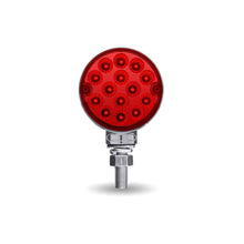 TLED-DL3X Amber/Red Turn & Marker 3″ Mini Double Face Round Light with Reflector LEDs – 28 Diodes