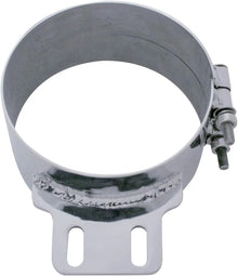 7" Stainless Steel Straight Exhaust Clamp - Straight Bracket