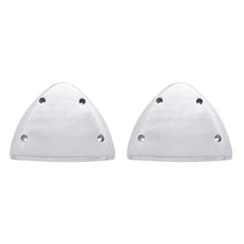 30419 Polished Aluminum Headlight Turn Signal Cover Kit For Peterbilt