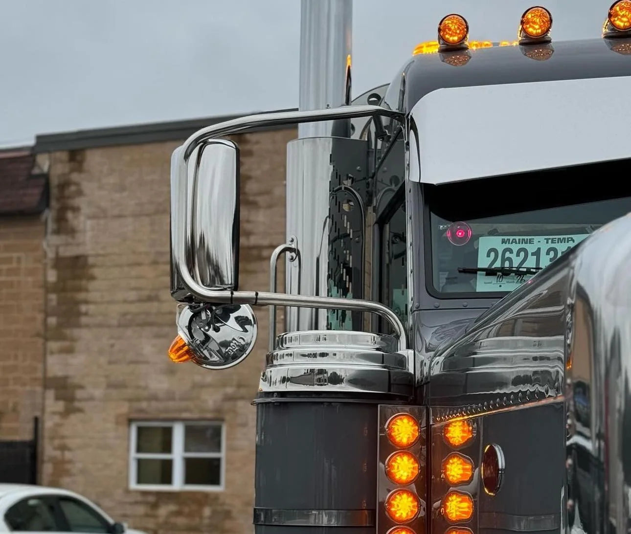 Cab Mount Mirror Brackets
