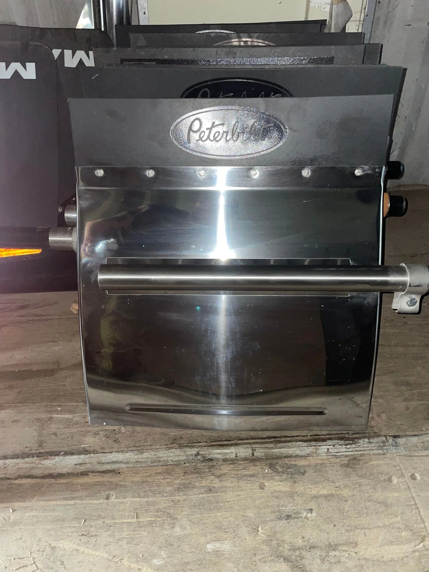 24" Stainless Steel Quarter Fenders With Top Flaps