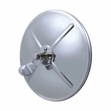 UP#60034 United Pacific Stainless 8 1/2" Round Convex Mirror W/ Center Stud Mount