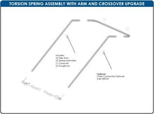 K0811 Underbody Hex Chr & 16' Arm Assembly 96"