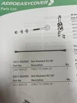 0311-962062 Easy Cover Arm Restraint Kit Easy Cover