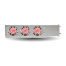 TU-9209L3 - Mud Flap Hanger, with Flat Top, 6 x 4" Dual Revolution LEDs & Bezels