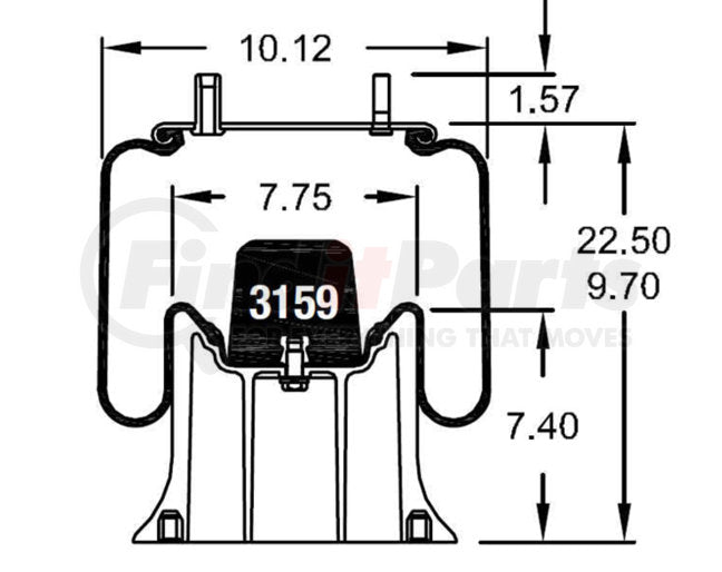 W01-358-9093 Air Spring